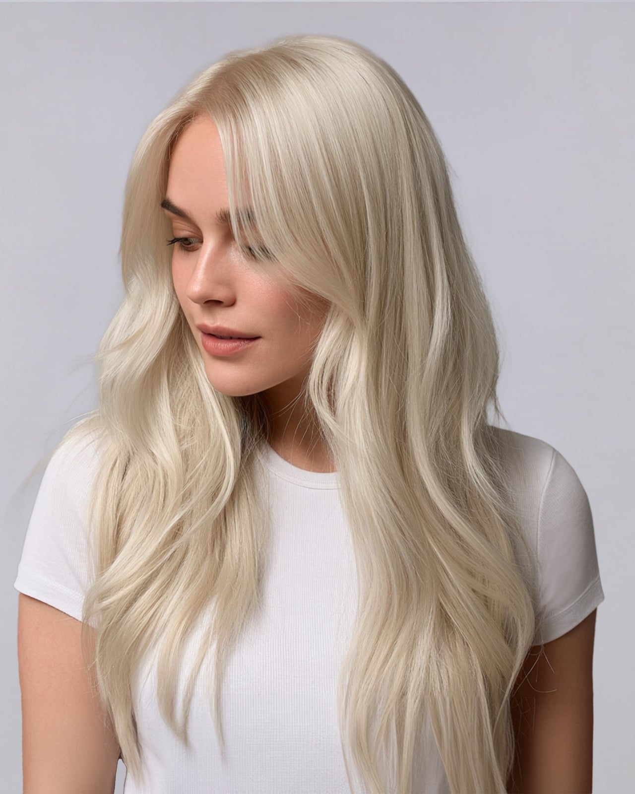Silk Seam Clip-In, Platinum Blonde| Bellami Hair - BELLAMI Hair
