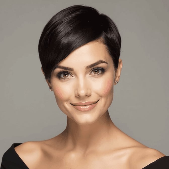 Long Wavy Dark Brown Blowout Long Wavy Dark Brown Blowout — Simple Professional Hairstyles