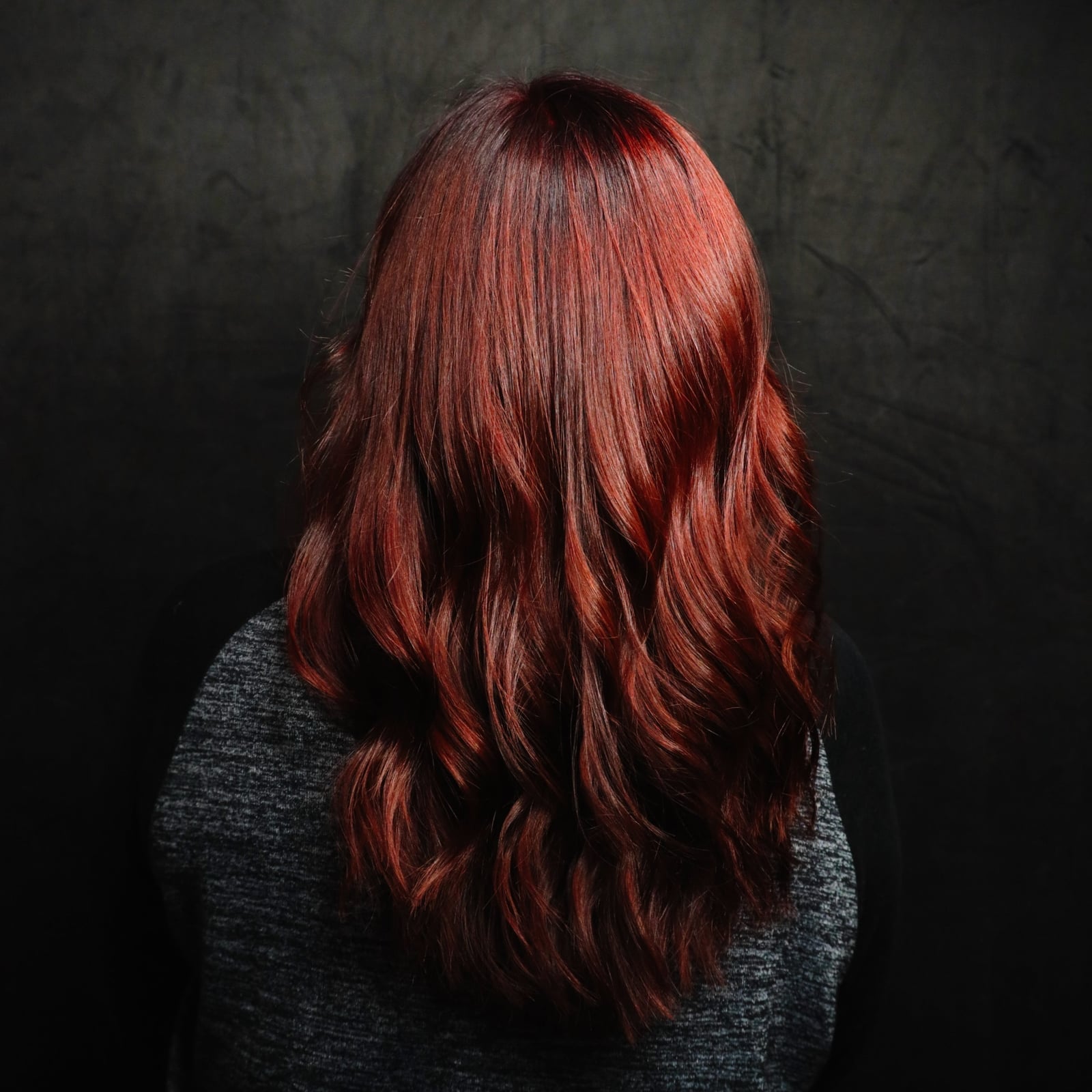 Natural Soft Copper Red Collarbone — Simple Red Hair Colors