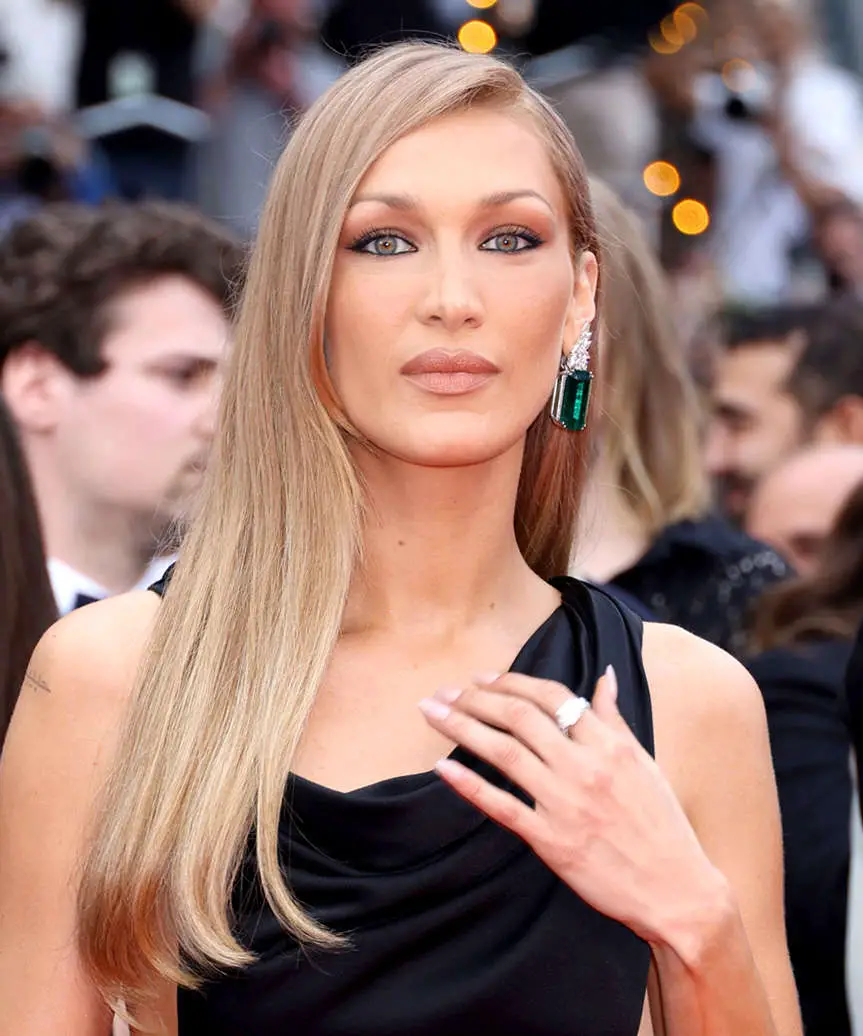 Shoulder Length Ash Blonde Sleek — Simple Side Part Hairstyles