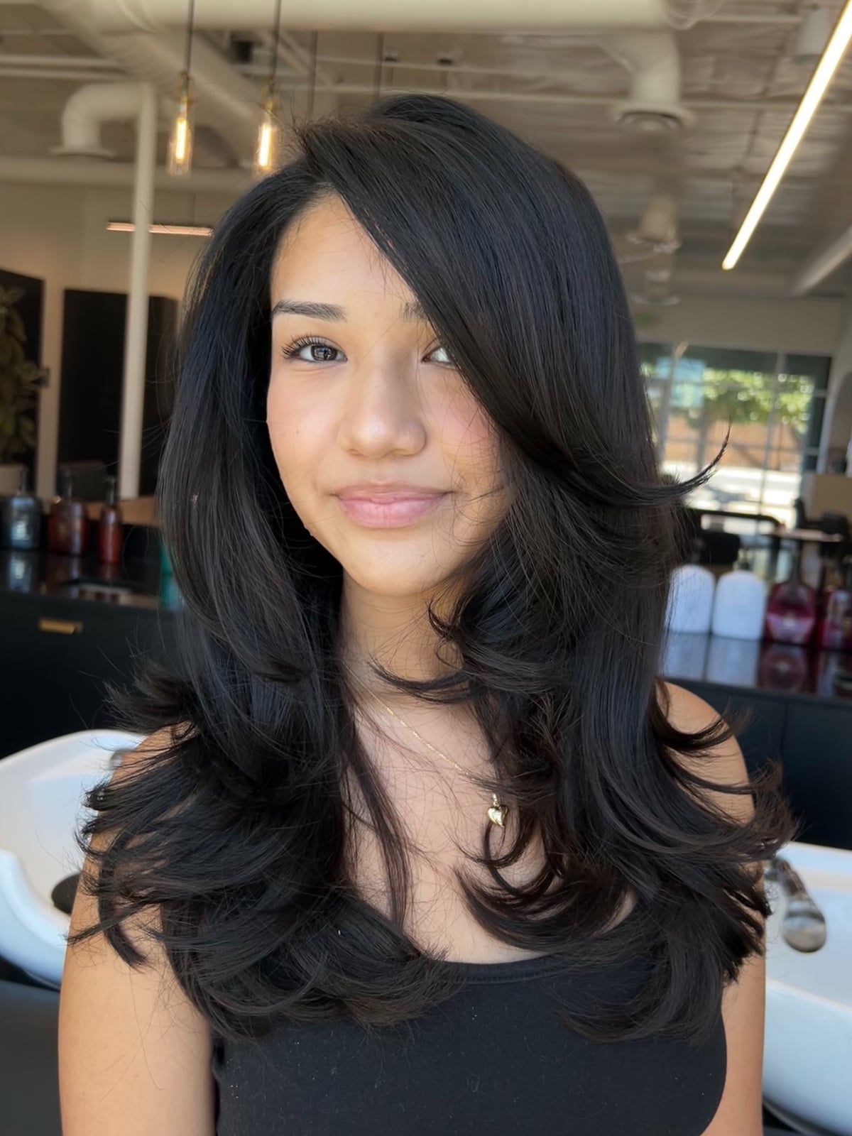 Voluminous Collarbone Cut With Side Part — Simple Side Part Hairstyles