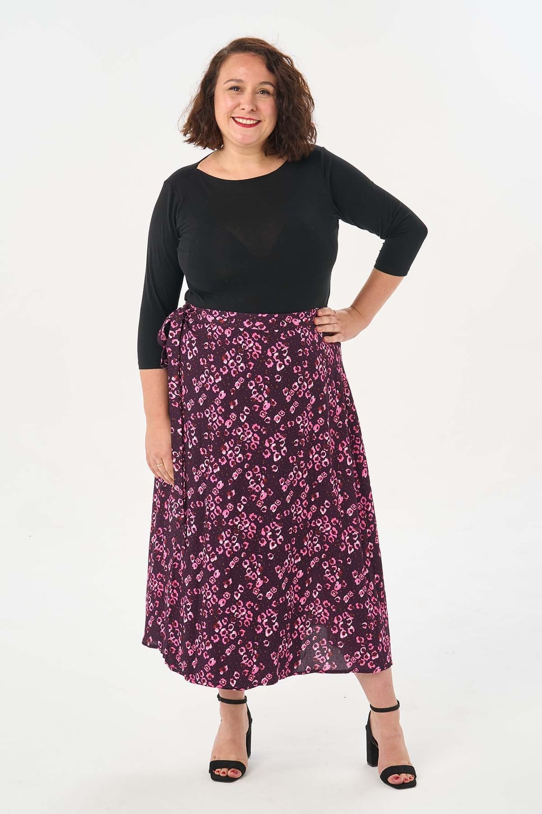 Wrap Skirt Sewing Pattern Wrap Skirt Sewing Pattern — Simple Skirt Outfit Plus Size