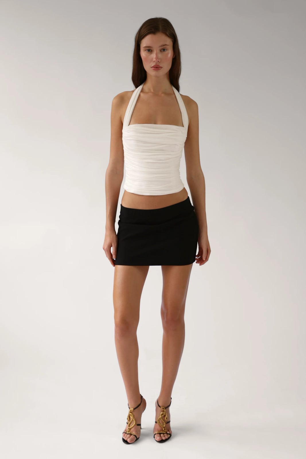 Basic Black Mini Skirt Basic Black Mini Skirt — Simple Skort Outfits