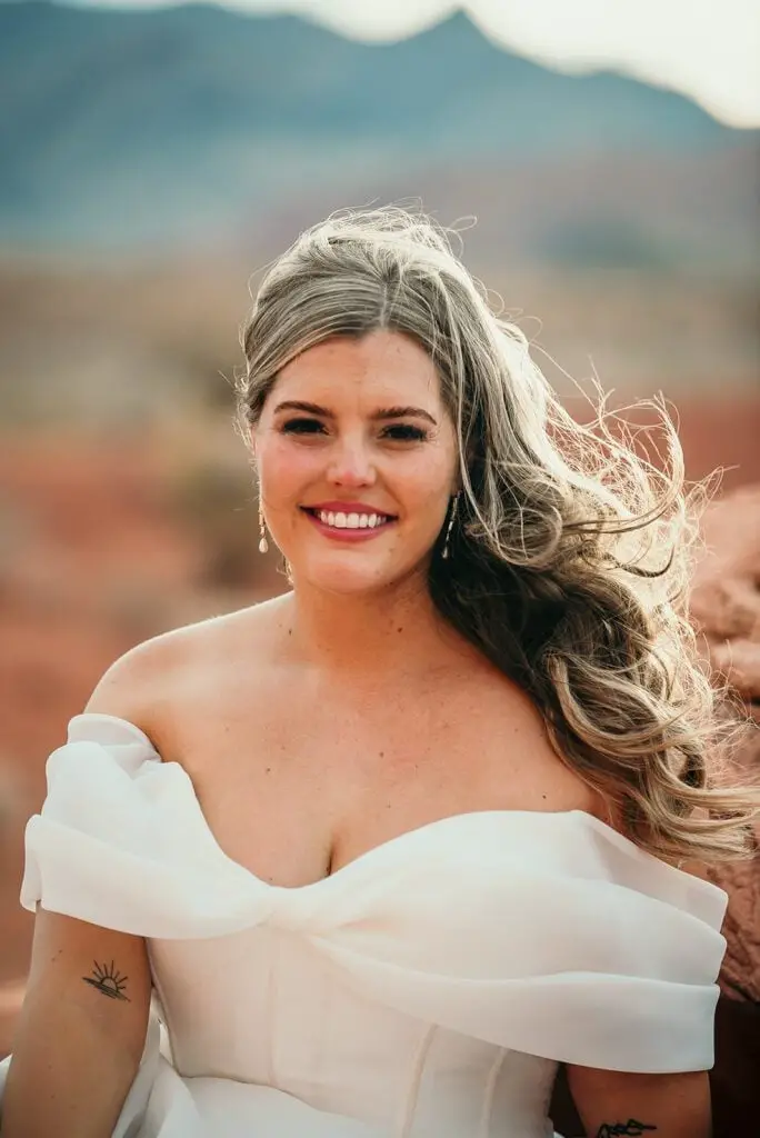 Ash Blonde Mid-Back Curls With Face-Framing Pieces Ash Blonde Mid-Back Curls With Face-Framing Pieces — Simple Strapless Dresses Hairstyles