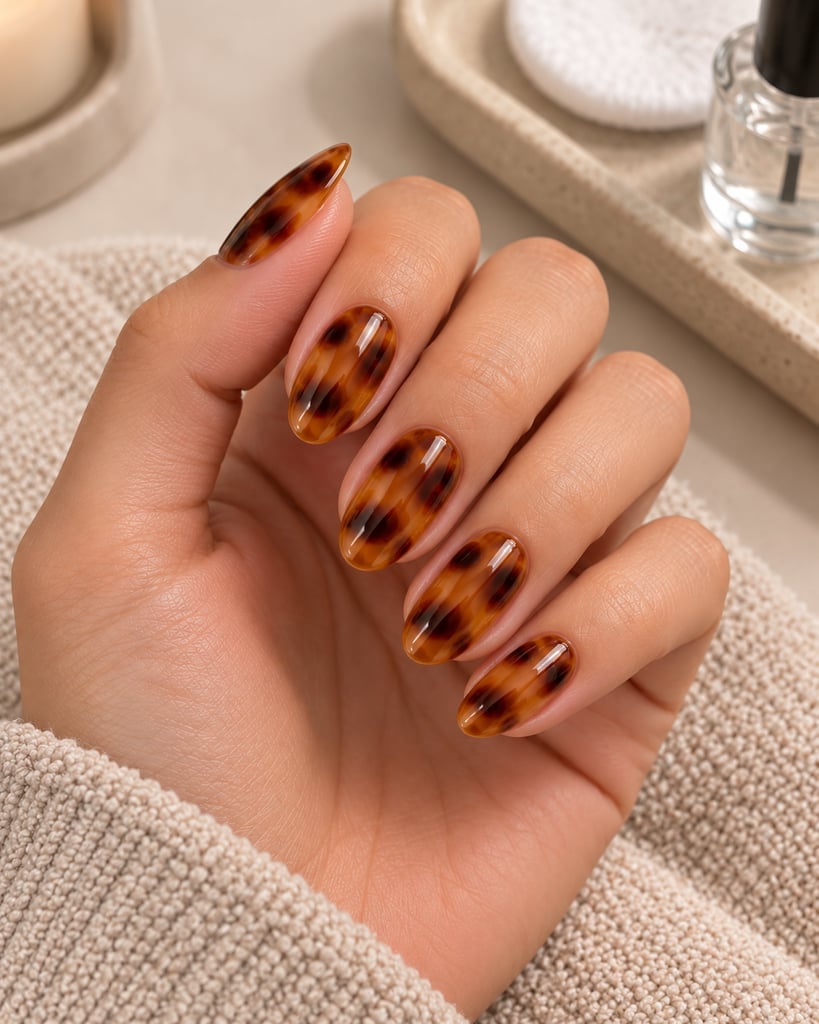 How to Do Tortoiseshell Nails at Home: Easy Step-by-Step Tutorial - Real Beauty School