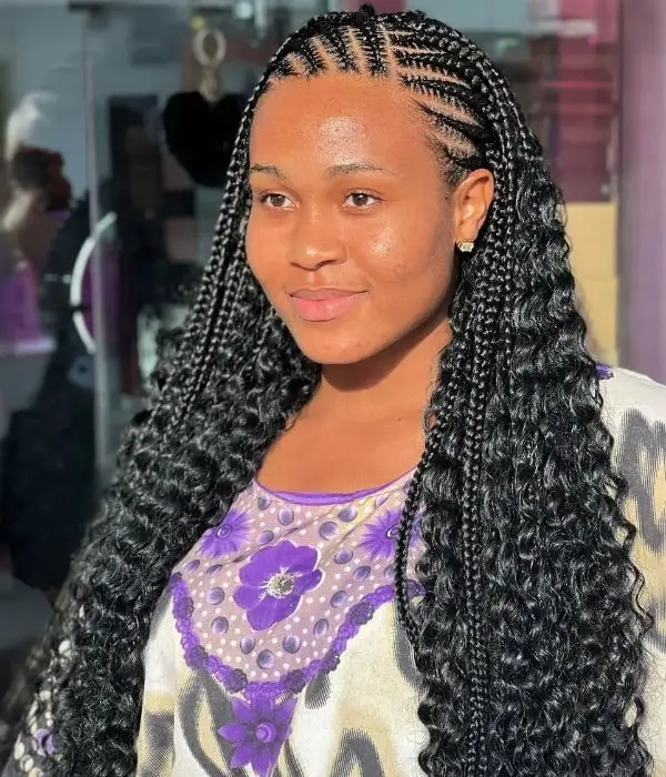 Shoulder Length Tribal Braids With Colorful Beads Shoulder Length Tribal Braids With Colorful Beads — Simple Tribal Braids Hairstyles