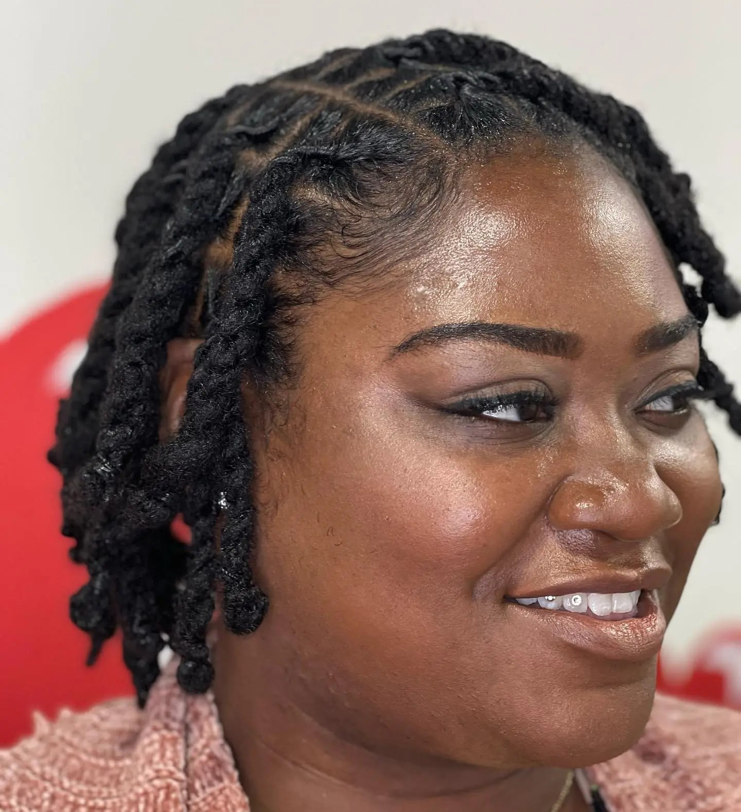 Collarbone Locs In Two Strand Twists Collarbone Locs In Two Strand Twists — Simple Two Strand Twists