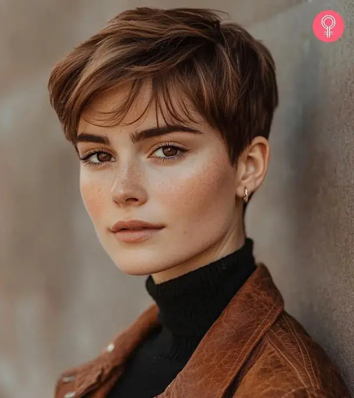 Textured Pixie With Crown Volume — Simple Volume Hair