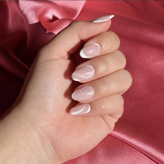 Short Oval Precise White French Short Oval Precise White French — Simple White French Tip Nails