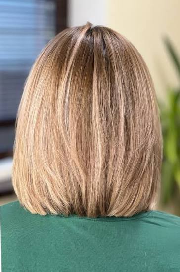 Sleek Chin Length Bob With Blunt Ends Sleek Chin Length Bob With Blunt Ends — Simple Wig Styles