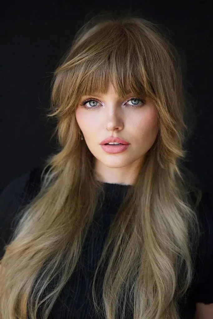 Ash Blonde Wolf Cut With Face-Framing Layers Ash Blonde Wolf Cut With Face-Framing Layers — Simple Wolf Cut Hair
