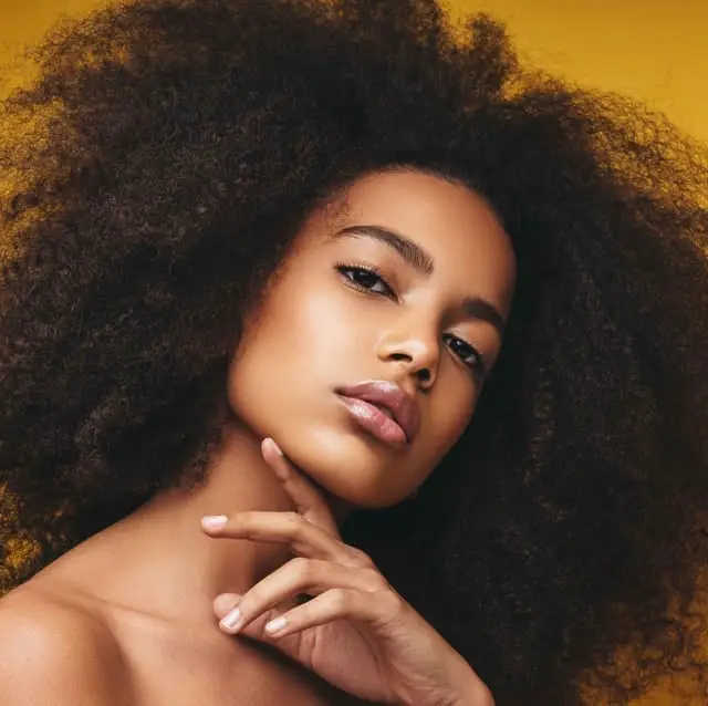 Natural Dense Afro With Soft Lighting — Trendy 4c Hair