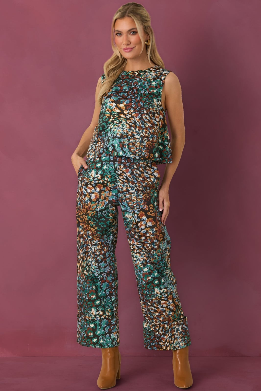 Abstract Print Matching Set Abstract Print Matching Set — Trendy Animal Print Outfits