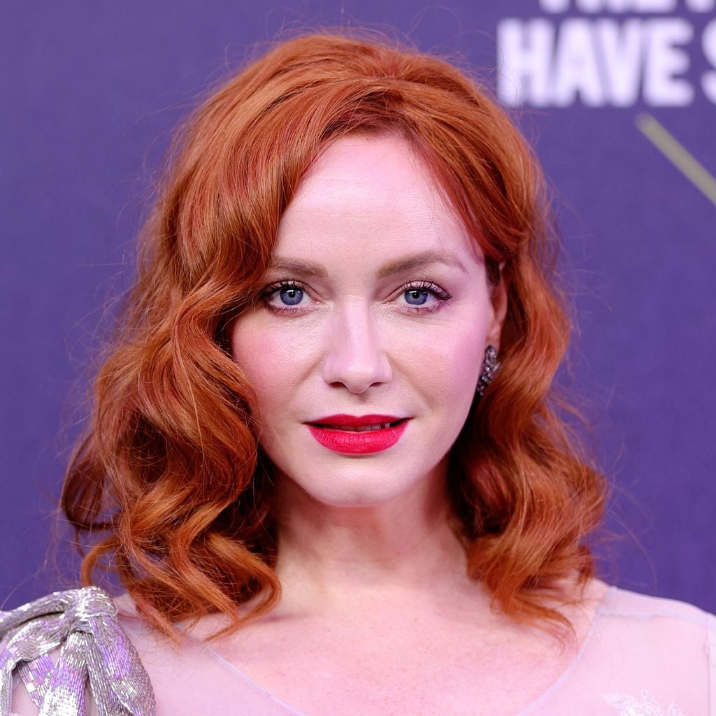 Chin Length Wavy Bob In Vibrant Red — Trendy Ginger Hair