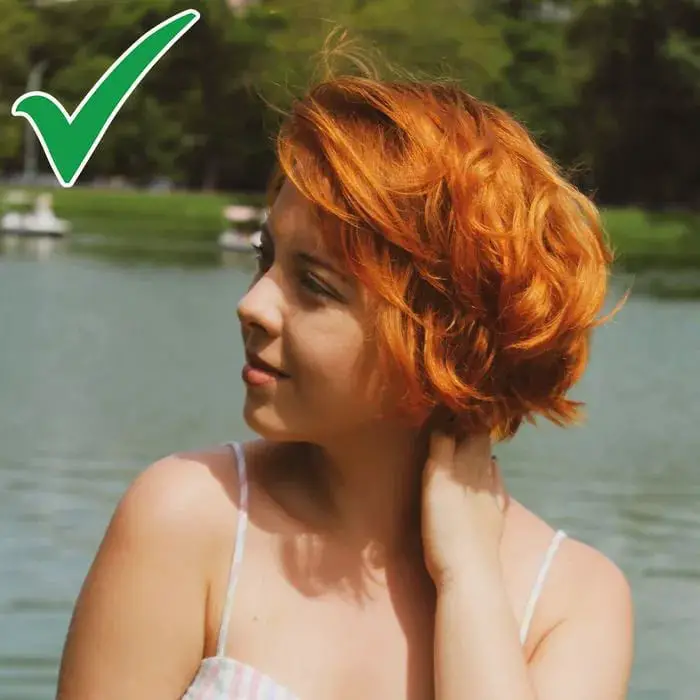 Short Bob In Bright Ginger — Trendy Ginger Hair