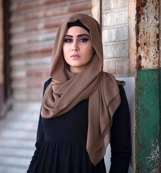 Embroidered Jacket With Wide Leg Trousers — Trendy Hijab Outfits