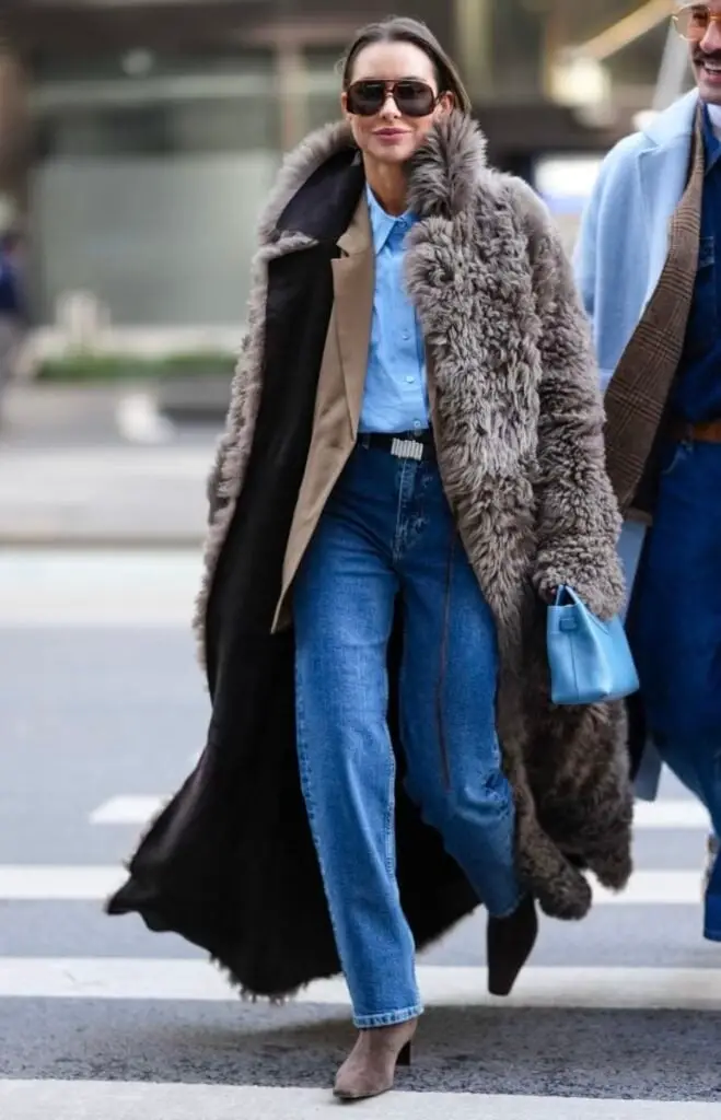 Shearling Coat Elevates Cold-Weather Layering Shearling Coat Elevates Cold-Weather Layering — Trendy Luxury Outfits
