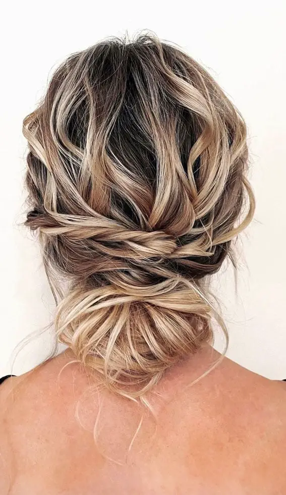 Ash Blonde Shag With Curtain Bangs and Highlights Adding Dimension — Trendy Messy Hair