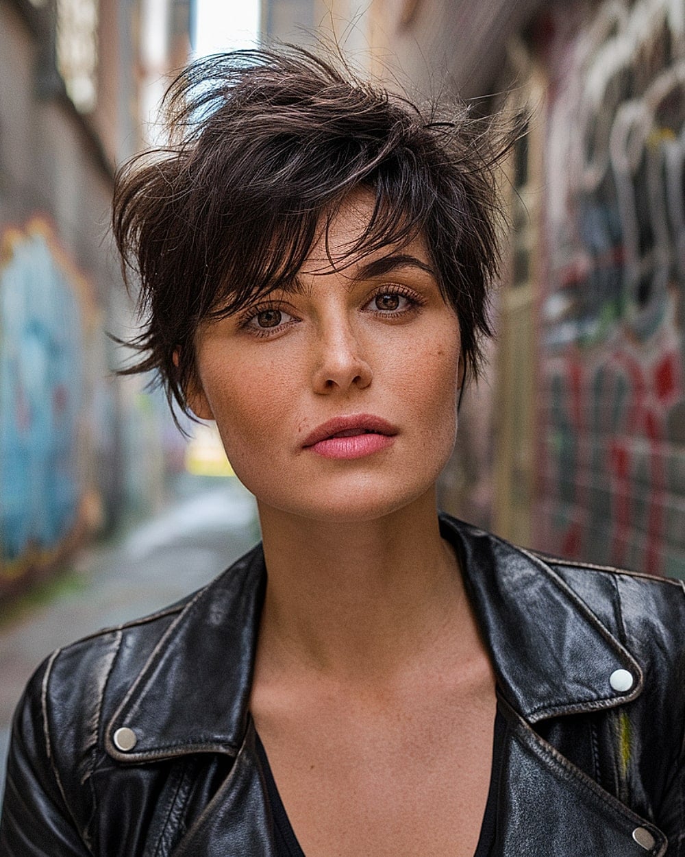 Messy Pixie Shag With Choppy Bangs — Trendy Messy Hair