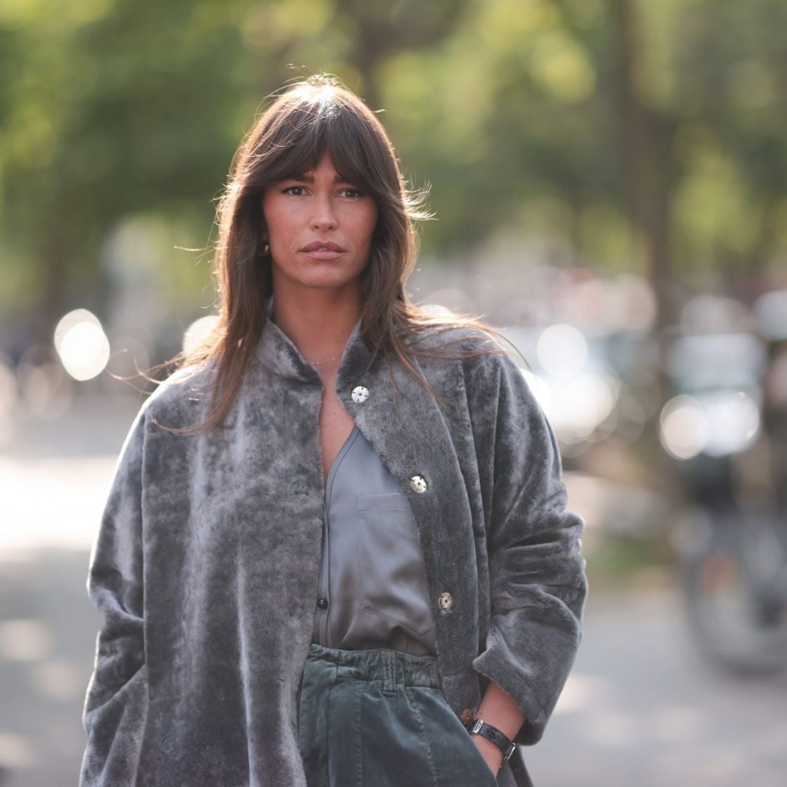 Mid-Back Shag With Full Fringe and Air Dried Mid-Back Shag With Full Fringe and Air Dried — Trendy Modern Shag