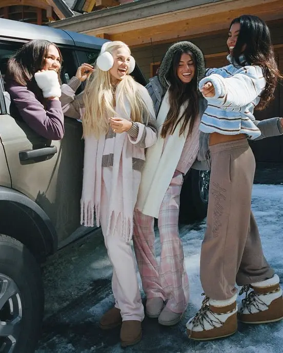 Cozy Winter Group Look with Moon Boots Cozy Winter Group Look with Moon Boots — Trendy Outfits for Teens