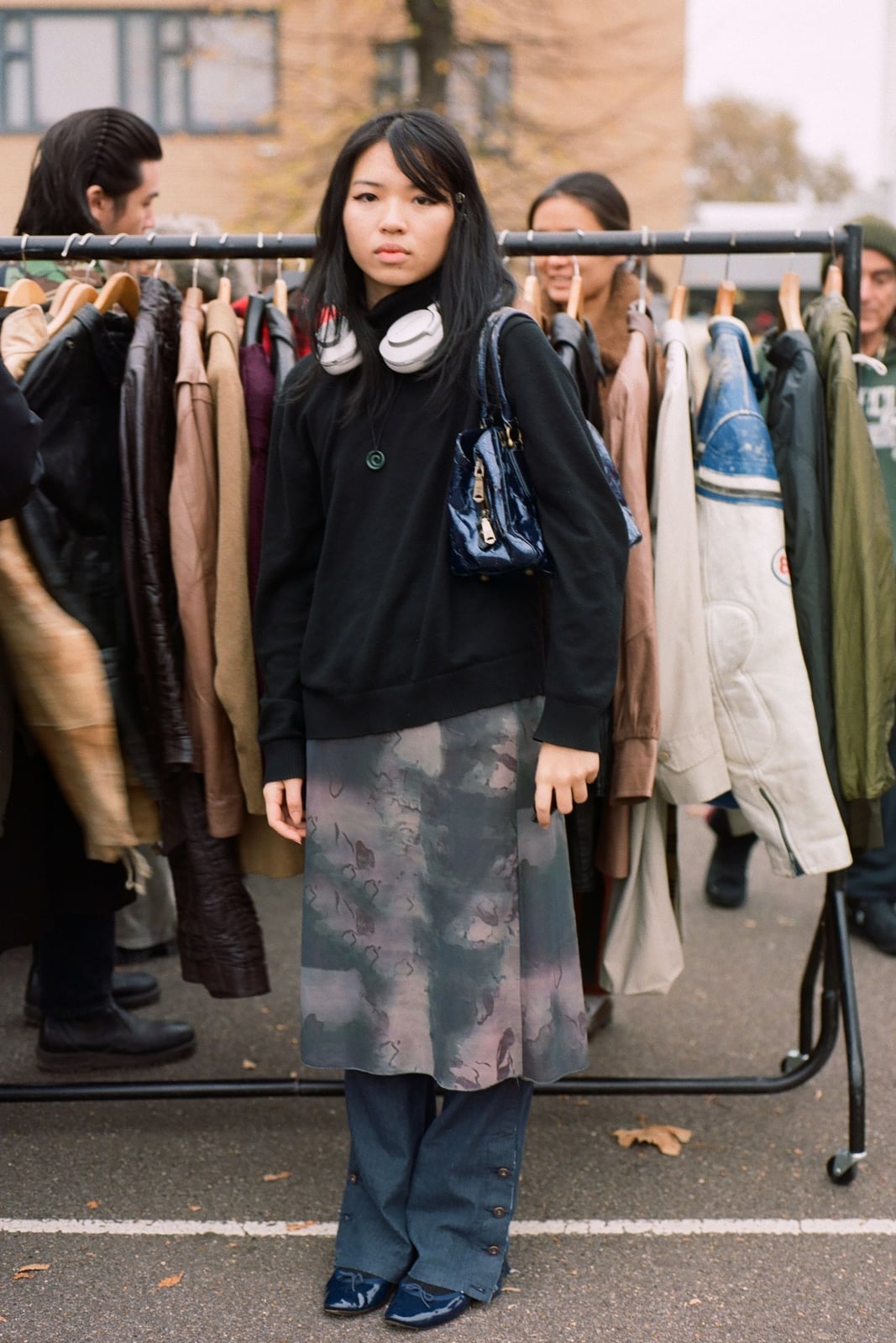 Sweatshirt with Midi Skirt and Wide-Leg Pants Sweatshirt with Midi Skirt and Wide-Leg Pants — Trendy Outfits for Teens