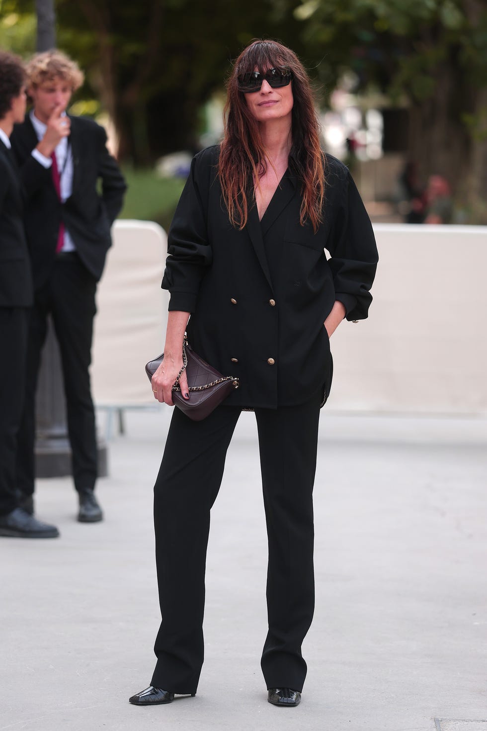Oversized Black Blazer and Matching Trousers Oversized Black Blazer and Matching Trousers — Trendy Parisian Style