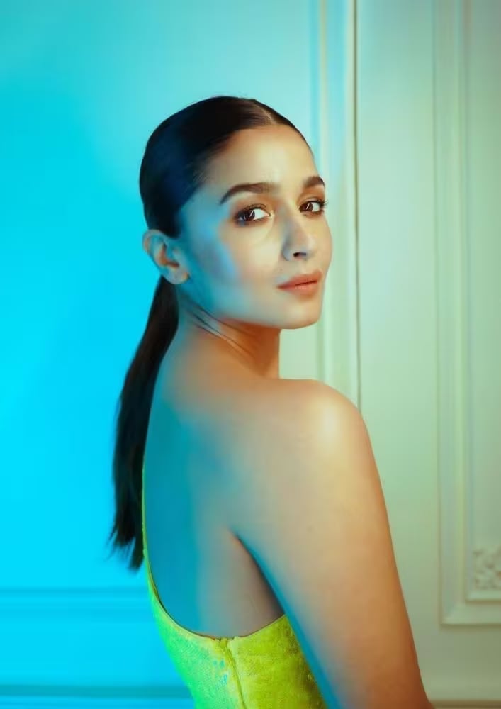 Sleek Low Ponytail Dark Brown With Subtle Highlights — Trendy Sleek Ponytail