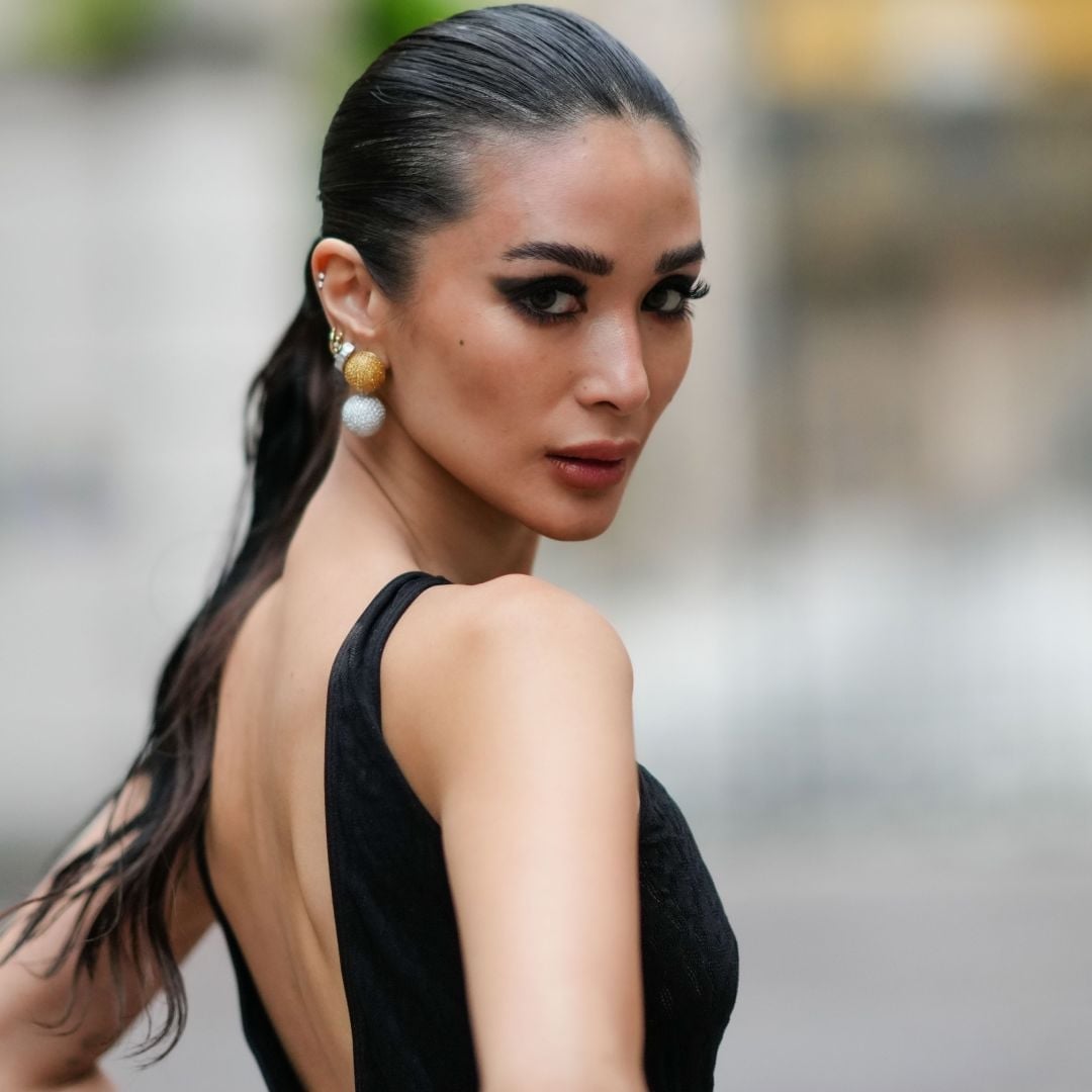 Sleek Wet Look Ponytail Fine Hair — Trendy Sleek Ponytail