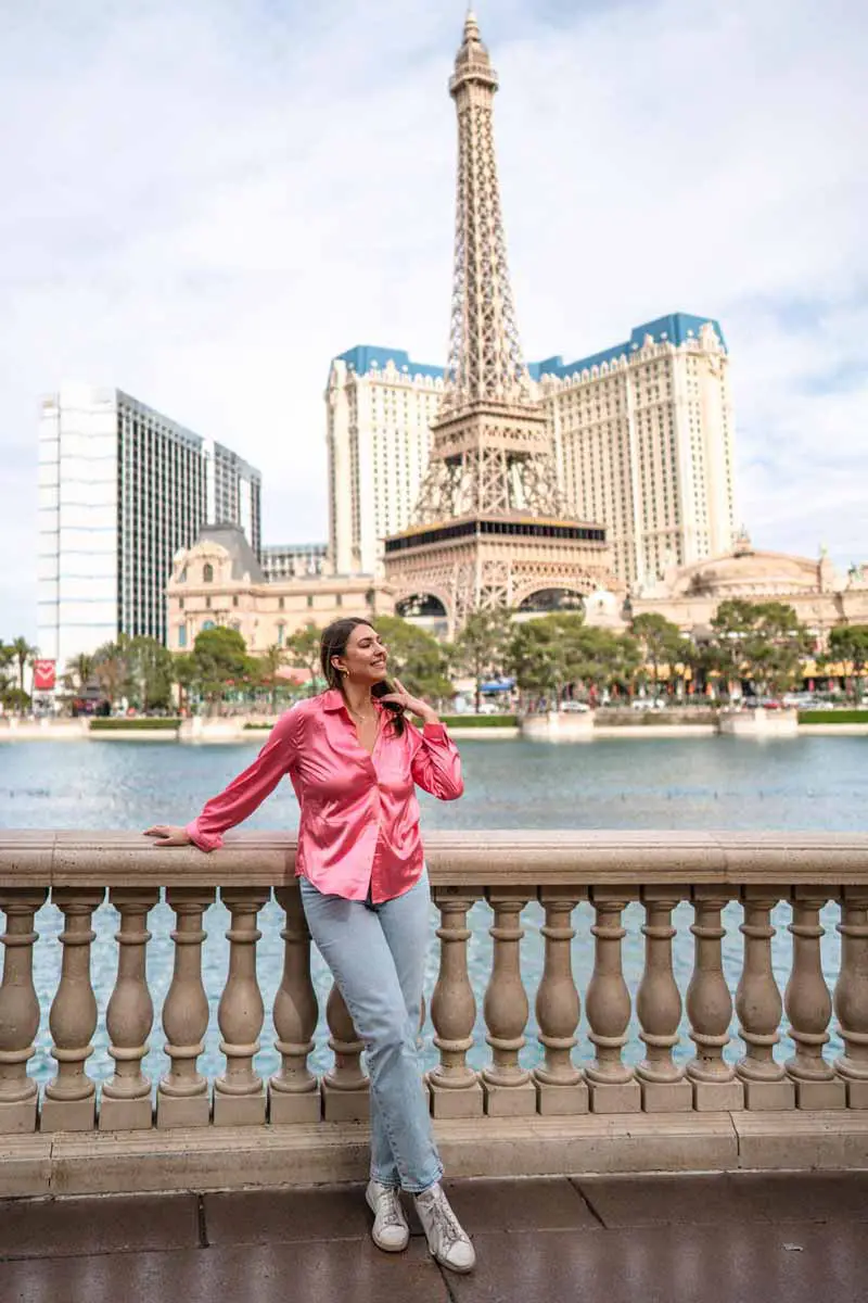 Satin Shirt with Light Wash Straight-Leg Jeans Satin Shirt with Light Wash Straight-Leg Jeans — Trendy Vegas Outfits