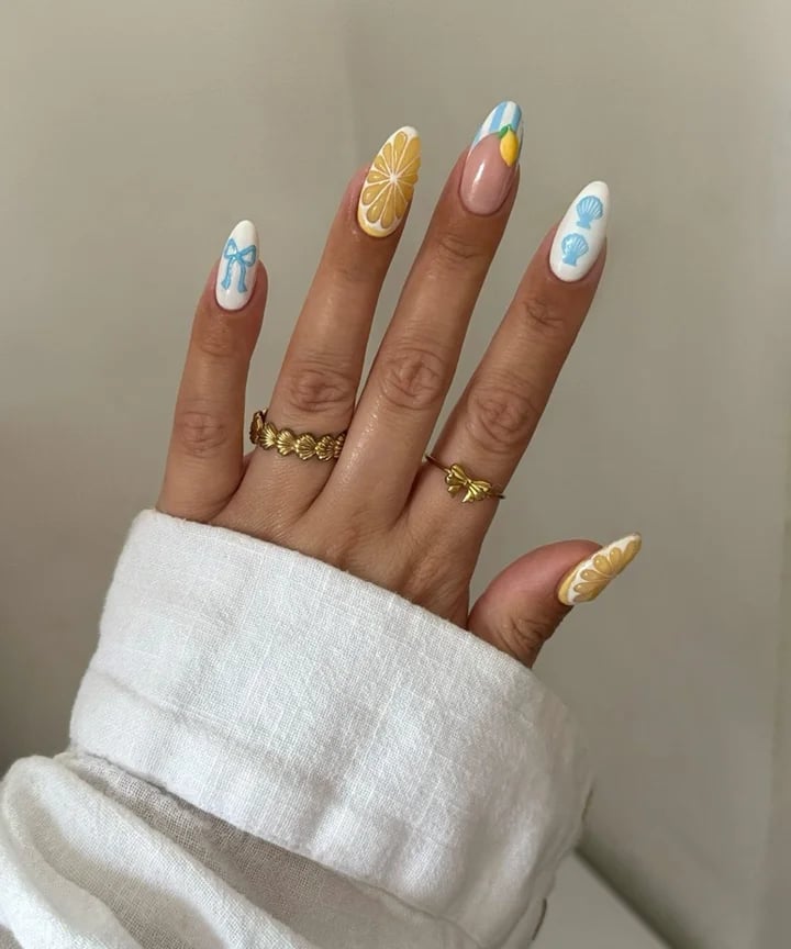 These Italian Summer Nail Ideas Radiate Holiday Vibes