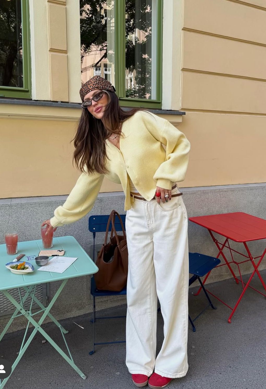 Pale Yellow Oversized Cardigan Casual Layering Pale Yellow Oversized Cardigan Casual Layering — Trendy Yellow Outfits