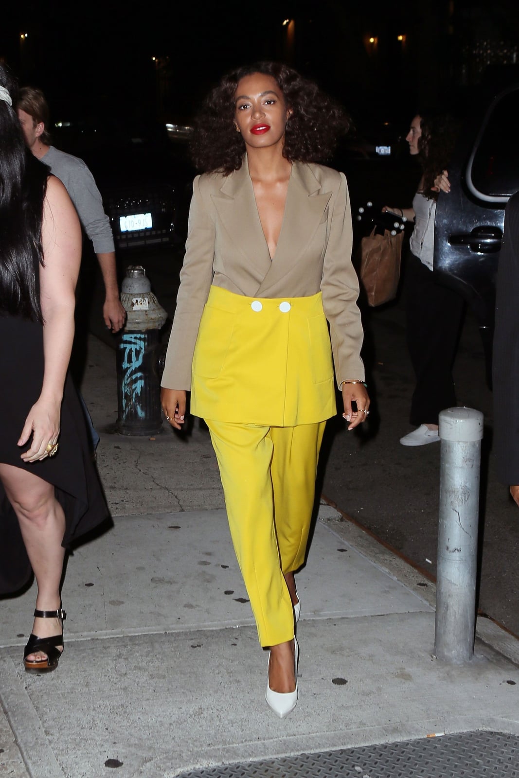Bright Yellow Wide Leg Trousers Fashion Forward Bright Yellow Wide Leg Trousers Fashion Forward — Trendy Yellow Outfits